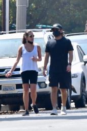 Lea Michele and Zandy Reich - Power Walk in LA 09/21/2020