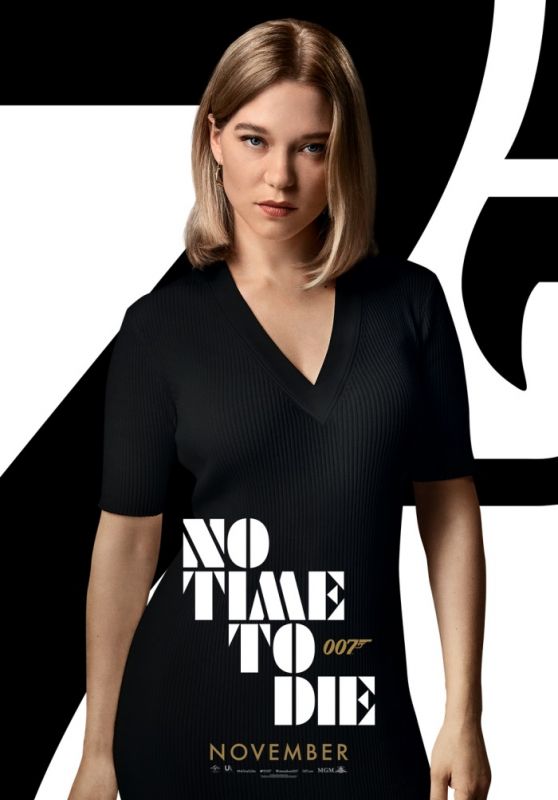 Léa Seydoux – “No Time to Die” Posters