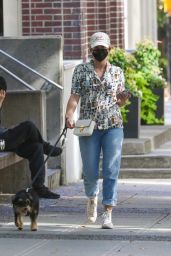 Lili Reinhart - Take Her Dog For a Walk in Vancouver 09/06/2020