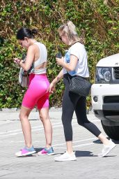 Lucy Hale in Workout Outfit in Studio City 09/20/2020
