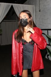 Madison Beer NightOut Style - Arrives at 40 Love in West Hollywood 09/09/2020