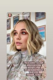 Madison Iseman - Zoom Panel for Clouds September 2020