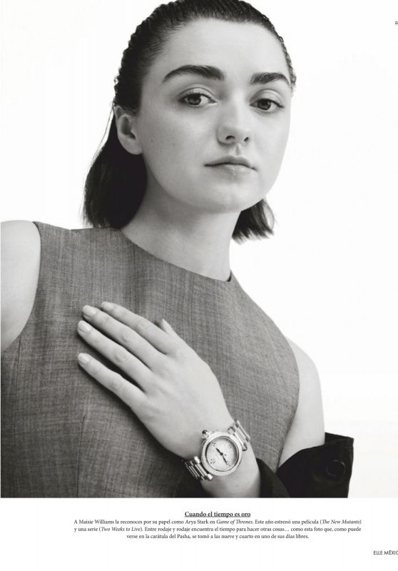 Maisie Williams - Cartier Promoting Pasha Watch Campaign 2020 (+4)