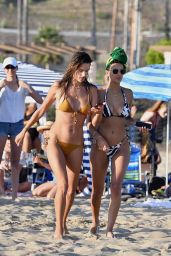 Marcela Braga in a Bikini - Beach in Santa Monica 09/05/2020