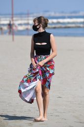 Maya Hawke at the Beach in Venice, Italy 09/05/2020
