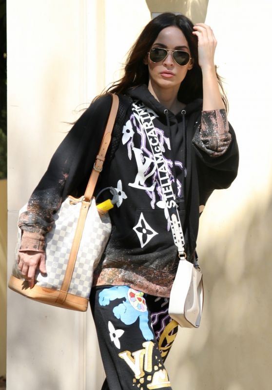 Megan Fox and Machine Gun Kelly - Leaving a House in LA 09/25/2020