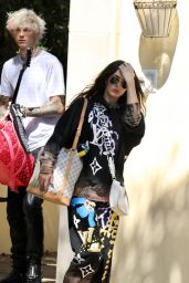 Megan Fox and Machine Gun Kelly - Leaving a House in LA 09/25/2020