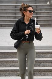 Michelle Keegan - Arriving at Gym in Manchester 09/04/2020