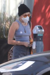 Miley Cyrus - Leaving the Hair Salon in LA 09/22/2020