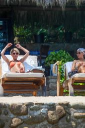 Nicky Whelan in a Bikini - Beach in Mexico 08/31/2020