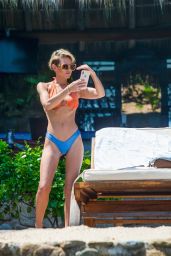 Nicky Whelan in a Bikini - Beach in Mexico 08/31/2020