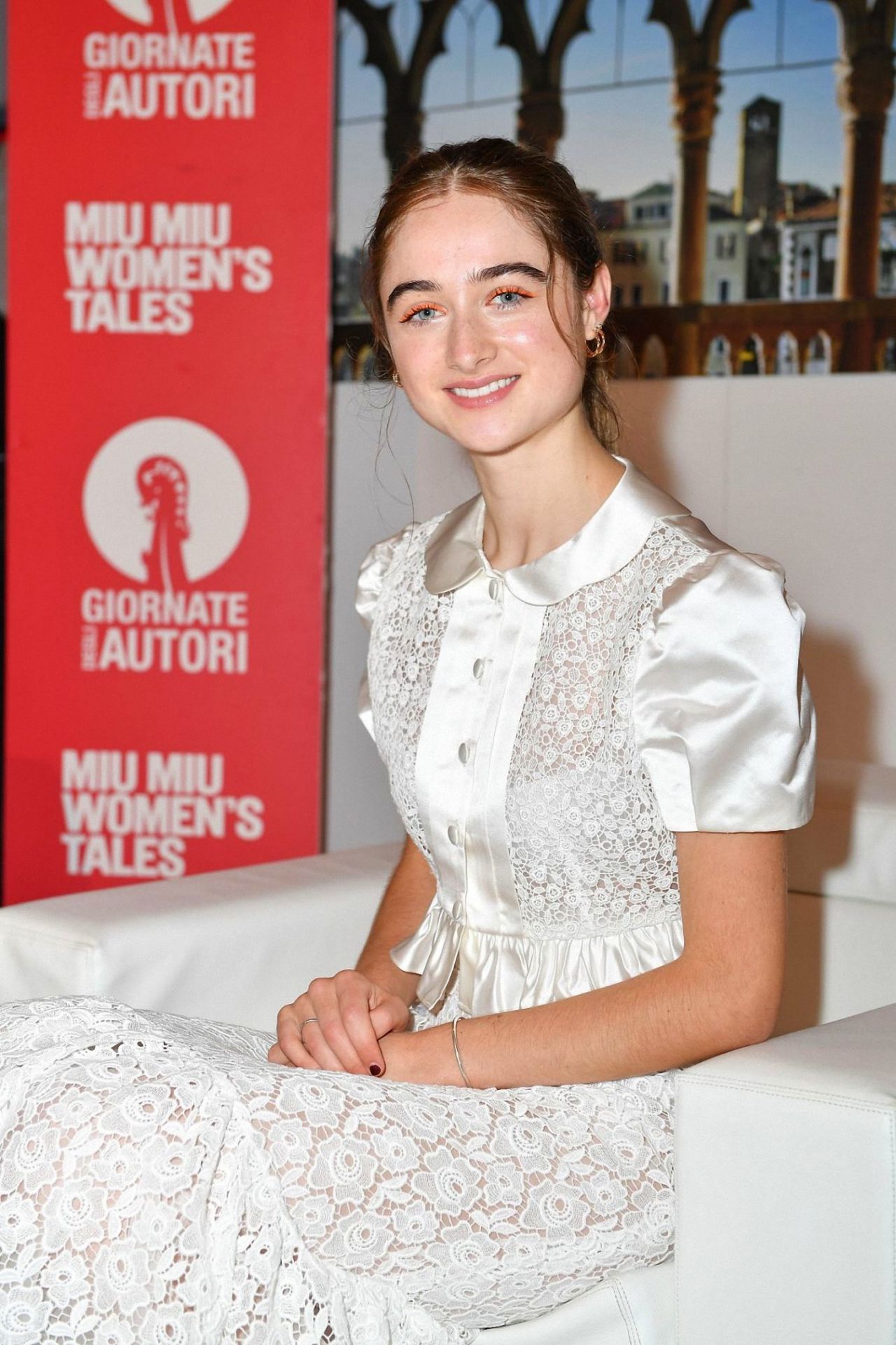 Raffey Cassidy at the Excelsior Hotel in Venice, Italy 09/07/2020