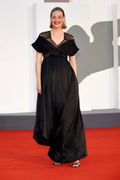 Romola Garai – “Miss Marx” Premiere at the 77th Venice Film Festival