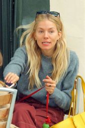 Sienna Miller - Out With Her Dog in London 09/08/2020