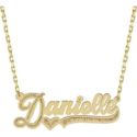 The M Jewellers Name Plate Necklace