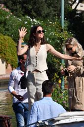 Vanessa Kirby and Katherine Waterston - Arriving to the Excelsior Hotel in Venice 09/09/2020