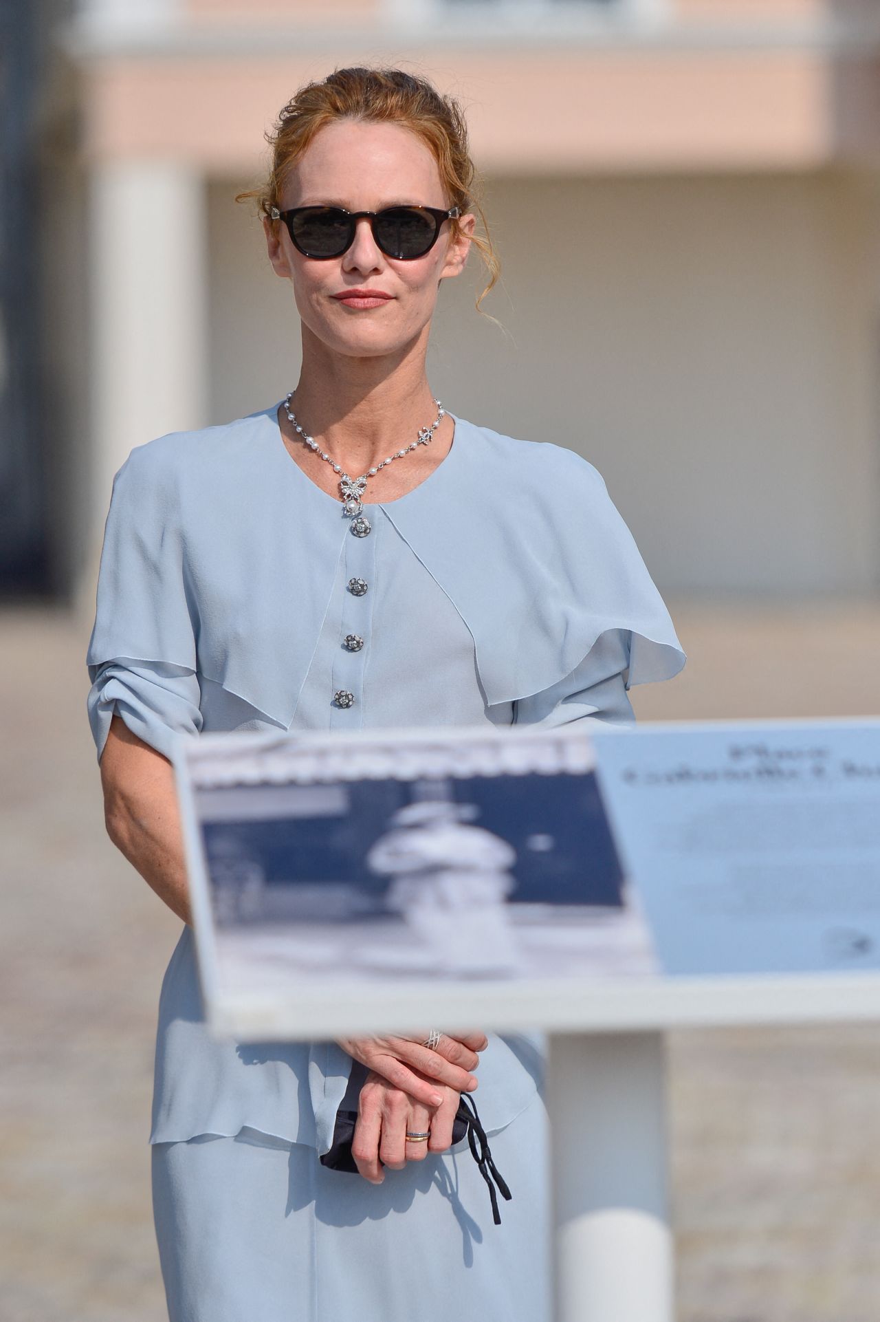 Vanessa Paradis - Inauguration of the Gabrielle Chanel Square at the 46th Deauville  American Film Festival • CelebMafia