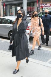 Addison Rae and Kourtney Kardashian - New York City 10/11/2020