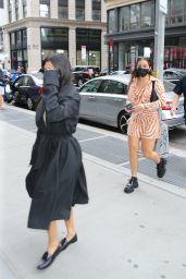 Addison Rae and Kourtney Kardashian - New York City 10/11/2020