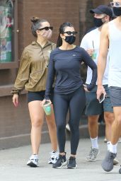 Addison Rae and Kourtney Kardashian - Out in West Village 10/11/2020