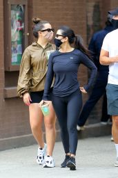 Addison Rae and Kourtney Kardashian - Out in West Village 10/11/2020