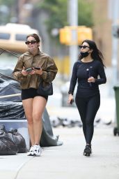 Addison Rae and Kourtney Kardashian - Out in West Village 10/11/2020