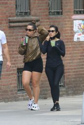 Addison Rae and Kourtney Kardashian - Out in West Village 10/11/2020