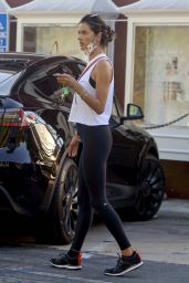 Alessandra Ambrosio - Shopping at the Country Mart in Brentwood 10/15/2020