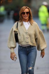 Amanda Holden in Tight Jeans - London 10/09/2020