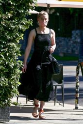 Amber Heard in a Black Dress - Goes to a Book Store in Los Feliz 10/30/2020