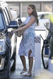 April Love Geary at the Gas Station in Malibu 10/14/2020