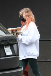 Ashley Benson in Casual Outfit in LA 10/22/2020