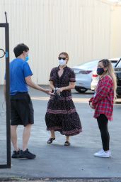 Ashley Tisdale at a Studio in Los Angeles 10/16/2020