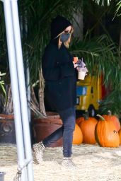 Ashley Tisdale - Goes to a Pumpkin Festival in LA 10/21/2020