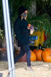 Ashley Tisdale - Goes to a Pumpkin Festival in LA 10/21/2020