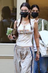 Bella Hadid - Arriving at a Hair Salon in NYC 10/06/2020