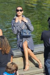 Bella Hadid - Photoshoot at Central Park in New York 10/17/2020