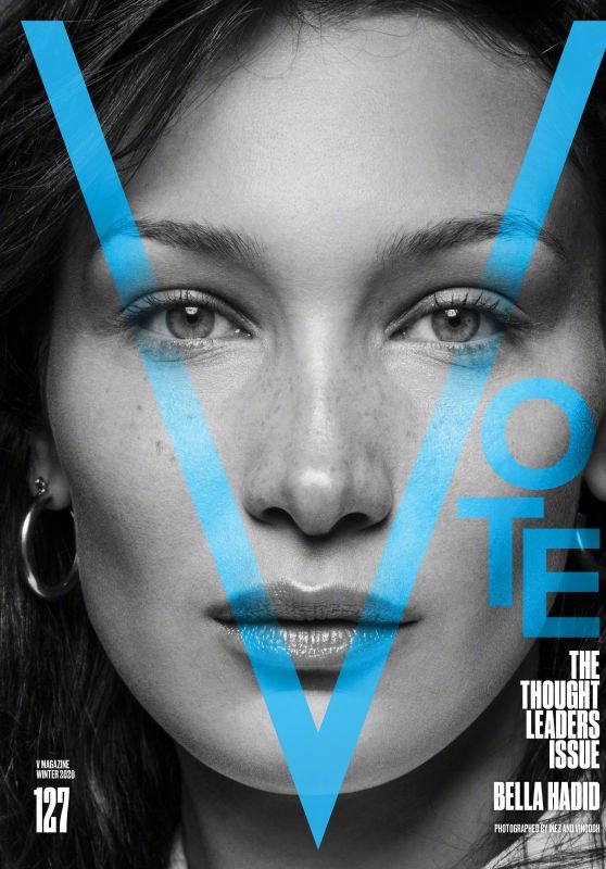 Bella Hadid - V Magazine: The Thought Leaders Issue by Inez & Vinoodh Winter 2020