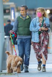Busy Philipps With Her Husband Marc Silverstein in NYC 10/18/2020