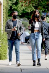 Camila Morrone Street Style - Shoppin on Melrose place in West Hollywood 10/08/2020