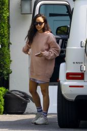 Cara Santana - Arriving at Her Home in Beverly Hills 10/08/2020