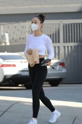 Cara Santana - Leaving a Gym Session in West Hollywood 10/28/2020