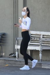 Cara Santana - Leaving a Gym Session in West Hollywood 10/28/2020