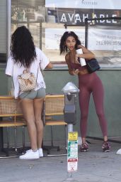 Chantel Jeffries in a Tight Activewear - Beverly Hills 10/13/2020