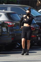 Charli XCX - Heads to the Gym in Los Feliz 10/01/2020