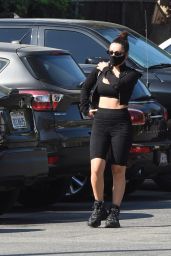 Charli XCX - Hits the Gym in Los Feliz 10/01/2020