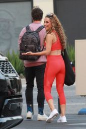 Chrishell Stause – Heads Into Pratice at the DWTS Studio in LA 10/08/2020
