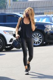 Chrishell Stause - Heads Into the DWTS Studio in Los Angeles 10/01/2020