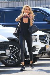 Chrishell Stause - Heads Into the DWTS Studio in Los Angeles 10/01/2020