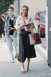 Chrishell Stause - Heads to the DWTS Studio in LA 10/21/2020